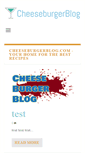 Mobile Screenshot of cheeseburgerblog.com